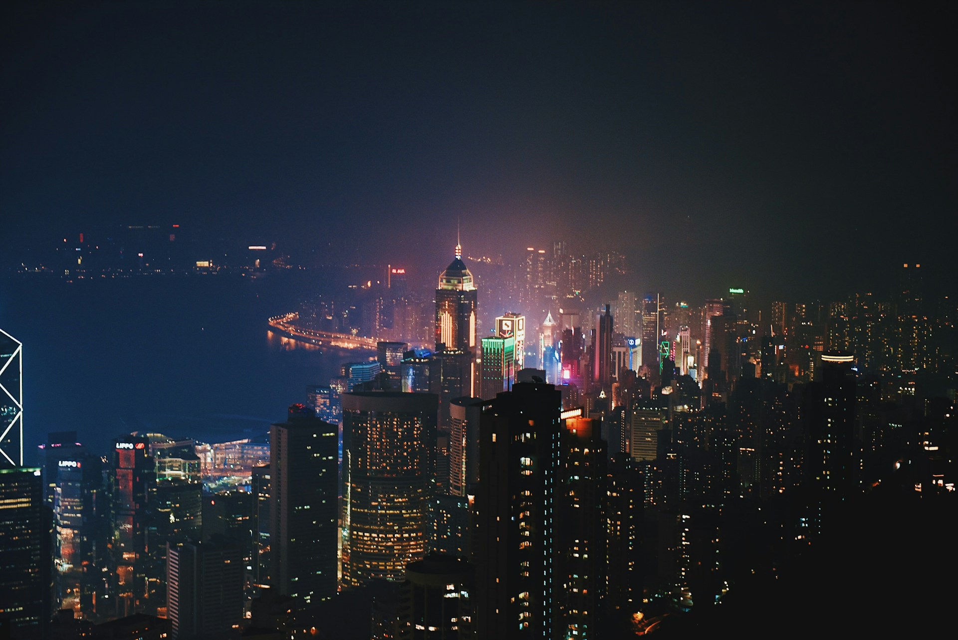 birds eye view of skyscraper