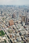 aerial view of city during daytime
