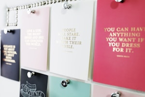 Cartes affirmations
