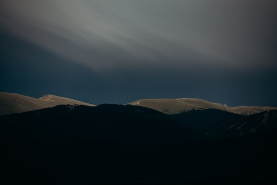 landscape photography of mountain terrain in Silverthorne United States