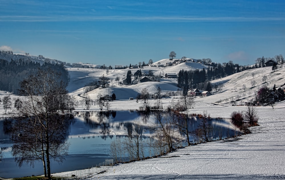 calm body of water during daytime