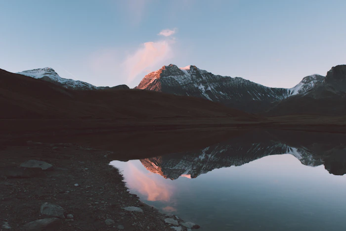 Reflections at dawn
