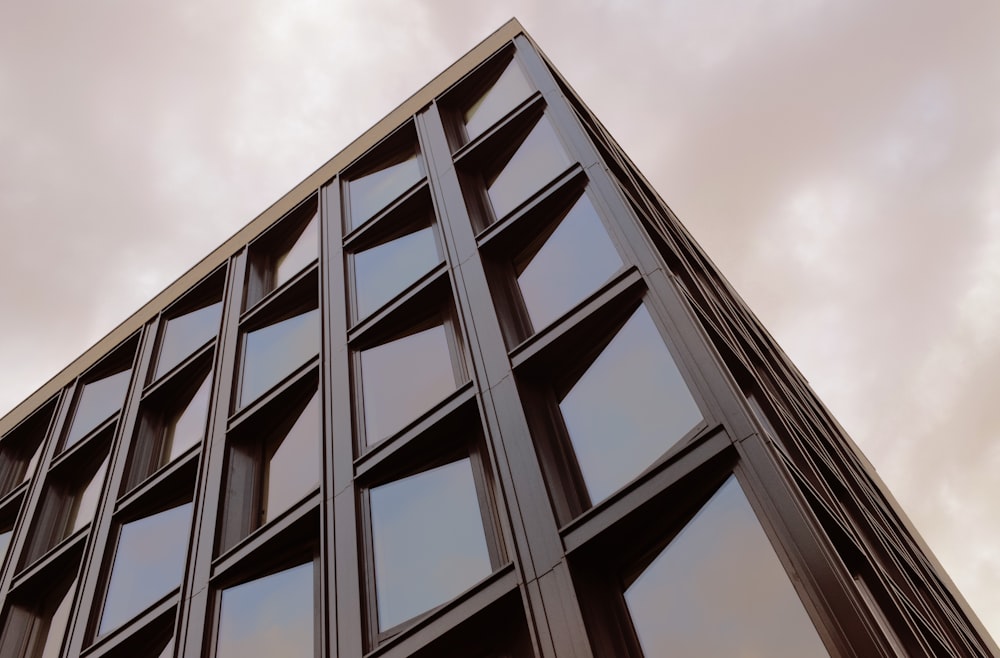 black and white concrete building