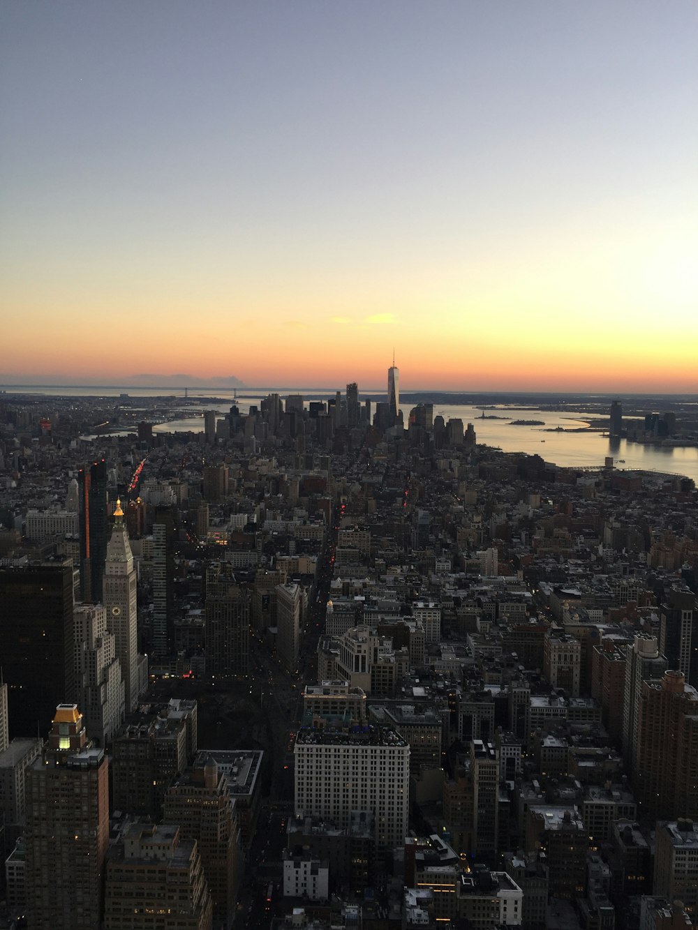 aerial photo of city skyline during daytime