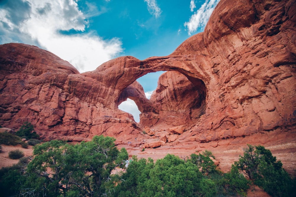 Parque Nacional de los Arcos, Utah durante el día