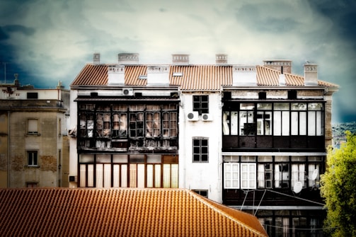 A modern residential building in Chennai with traditional Tamil architectural elements.