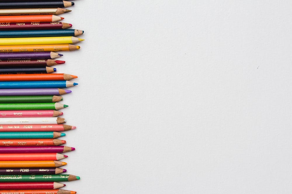 pile of color pencils