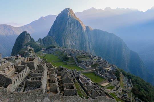 Machu Picchu in Mountain Machu Picchu Peru