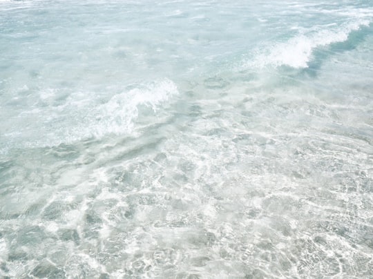 rippling body of water in Son Bou Spain