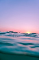 calm body of water during golden hour