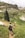 woman walking down the hill at daytime