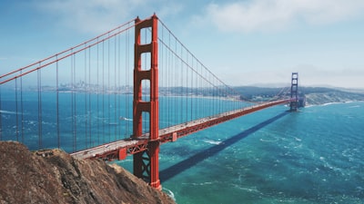 Golden Gate Bridge - От Battery Spencer, United States