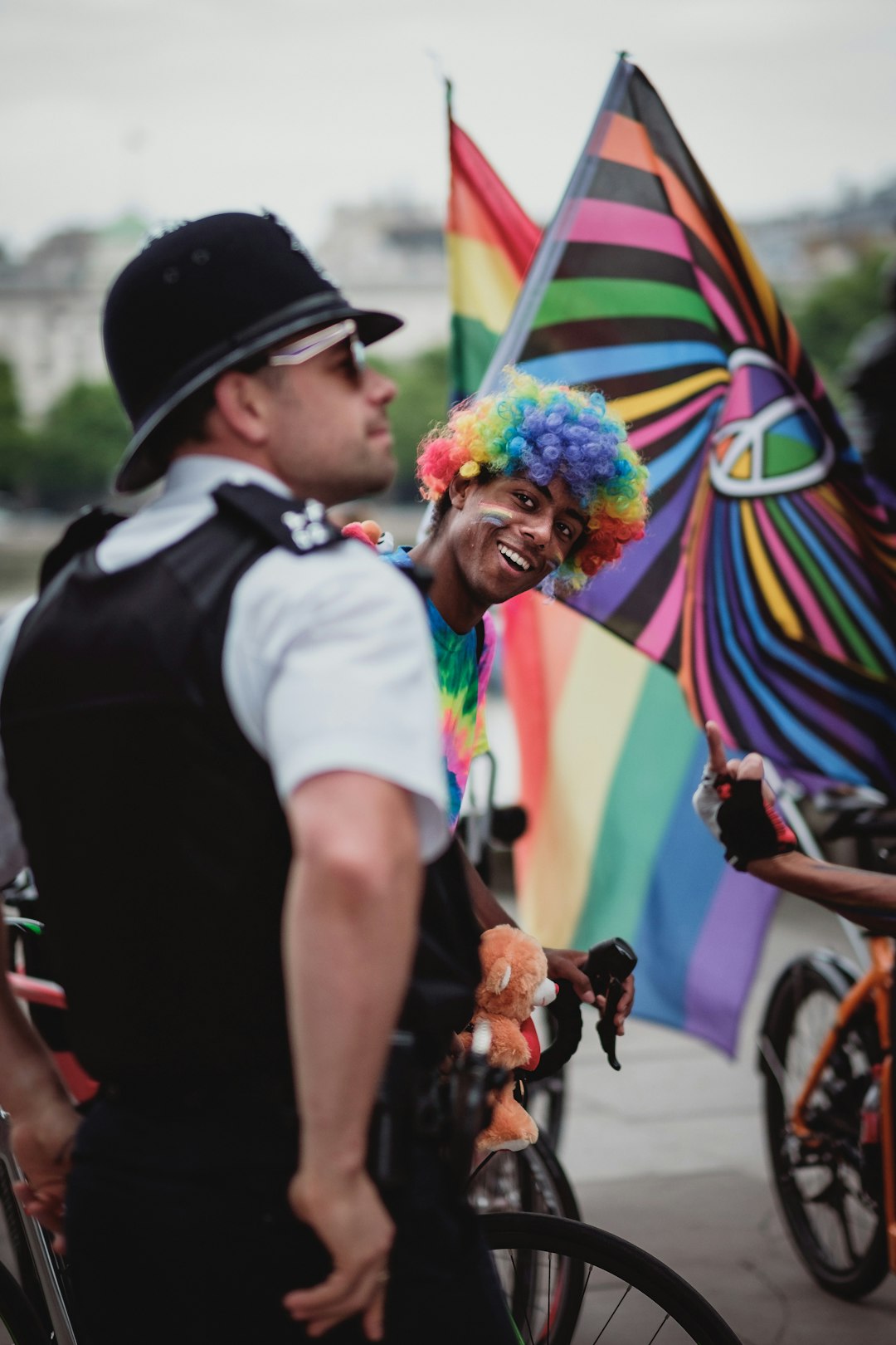 photo of South Bank Cycling near Houses of Parliament