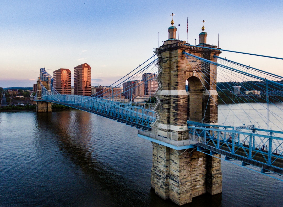 travelers stories about Suspension bridge in Central Business District, United States