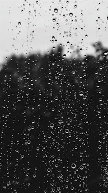 water dew on window