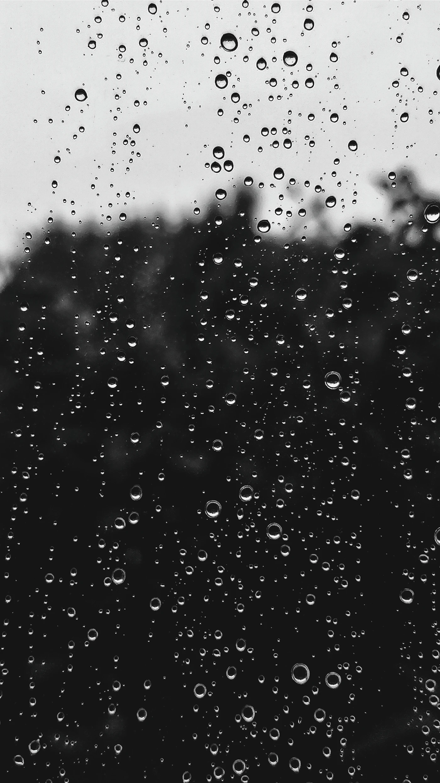 Nuvens de tempestade e chuva em São Paulo