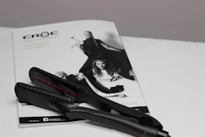 Close-up of the flairy hair styler showcasing its elegant design.