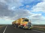 truck on highway during daytime