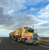 truck on highway during daytime