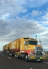 truck on highway during daytime