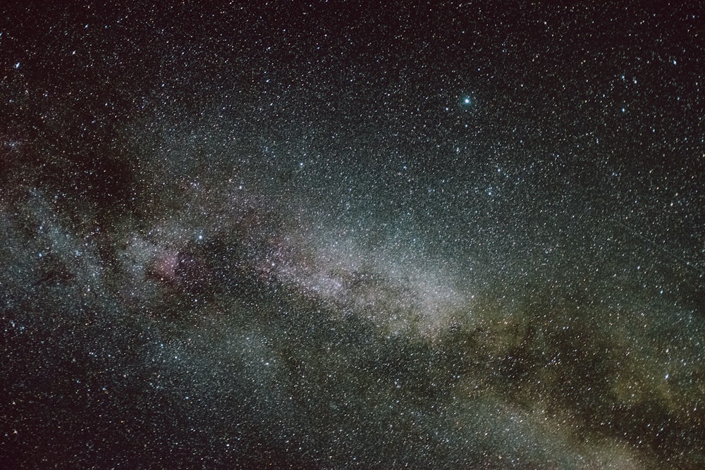 galaxy view at night