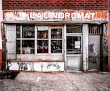 An image featuring the exterior of the Mazaya Asturat Laundry building.