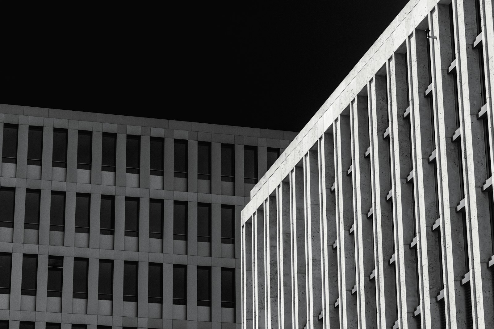 Sigma 24-105mm f/4 DG OS HSM | A sample photo. Two gray concrete buildings photography
