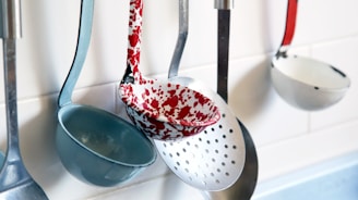 hanging spatulas