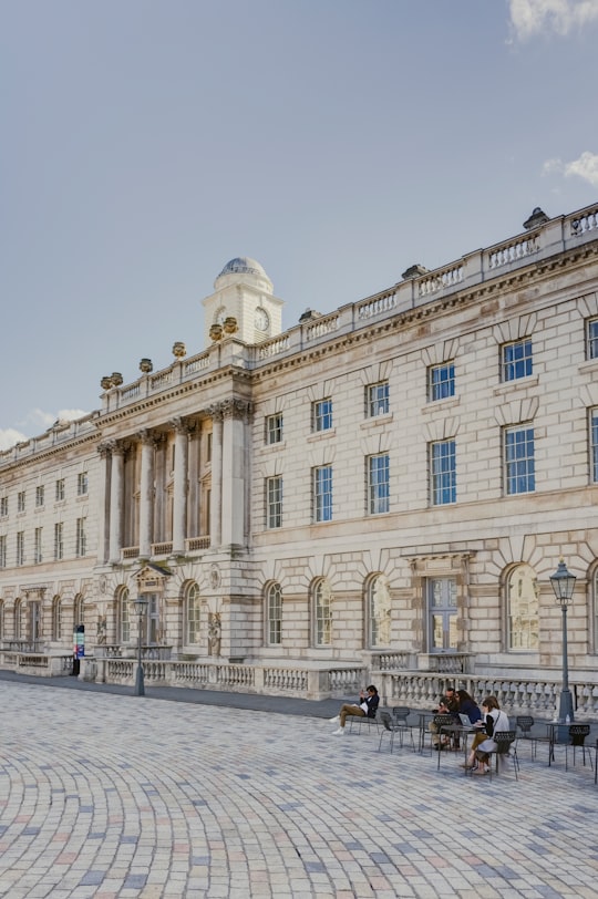 white concrete building in Somerset House United Kingdom