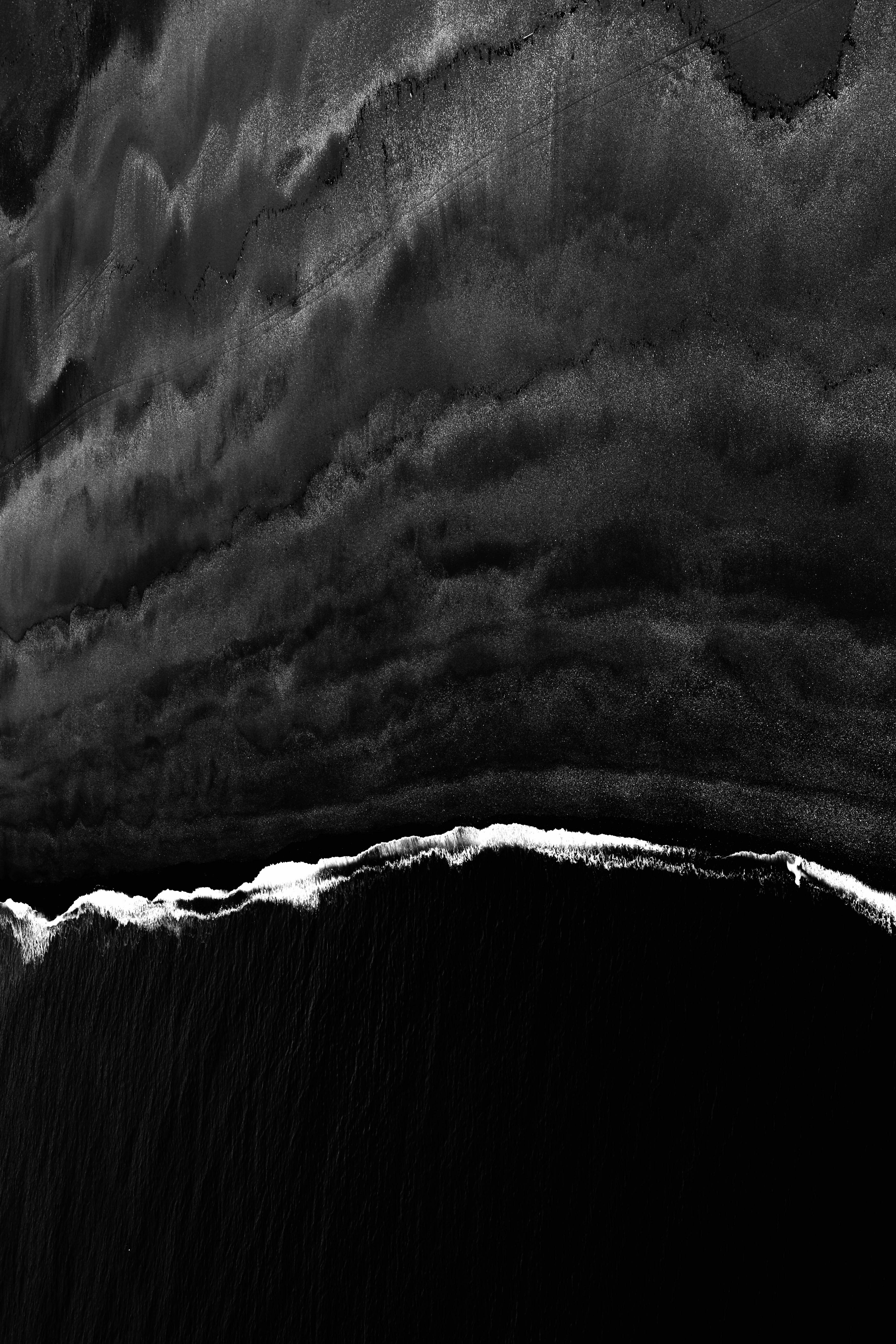 Shot in Iceland of the black sand beaches. I fall in love with the patterns of nature in Iceland.