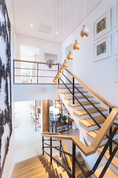 Modern Home with a Unique Staircase