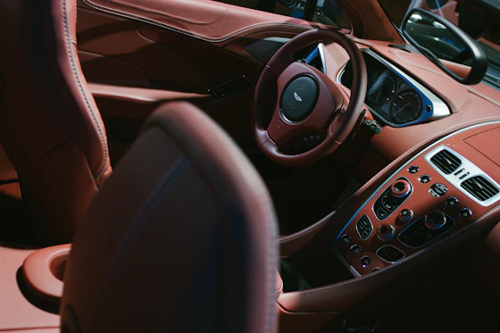 Rear cabin interior