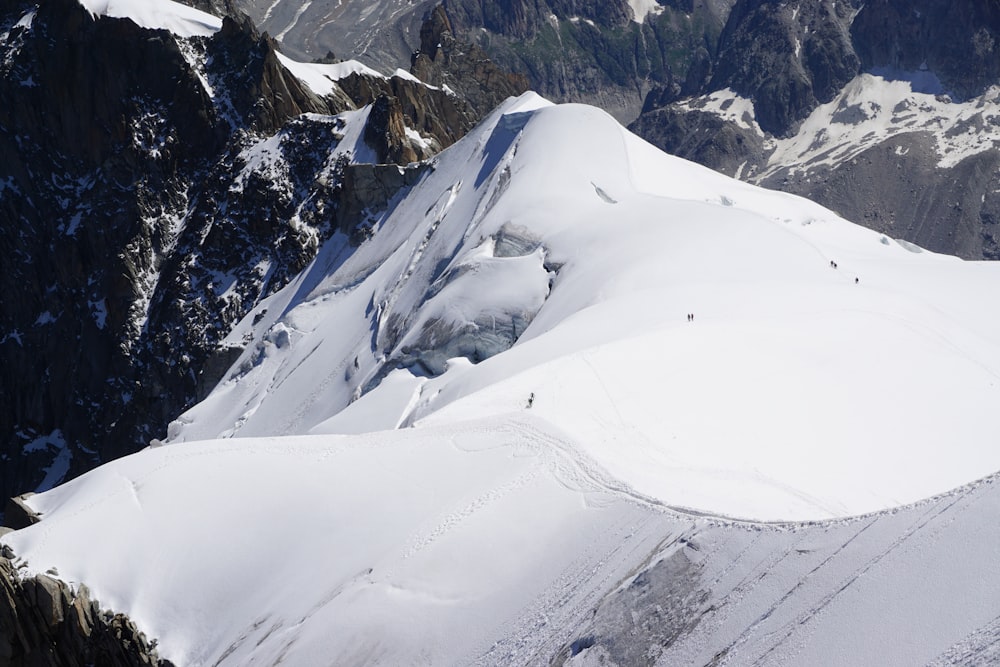 snow covered mountain