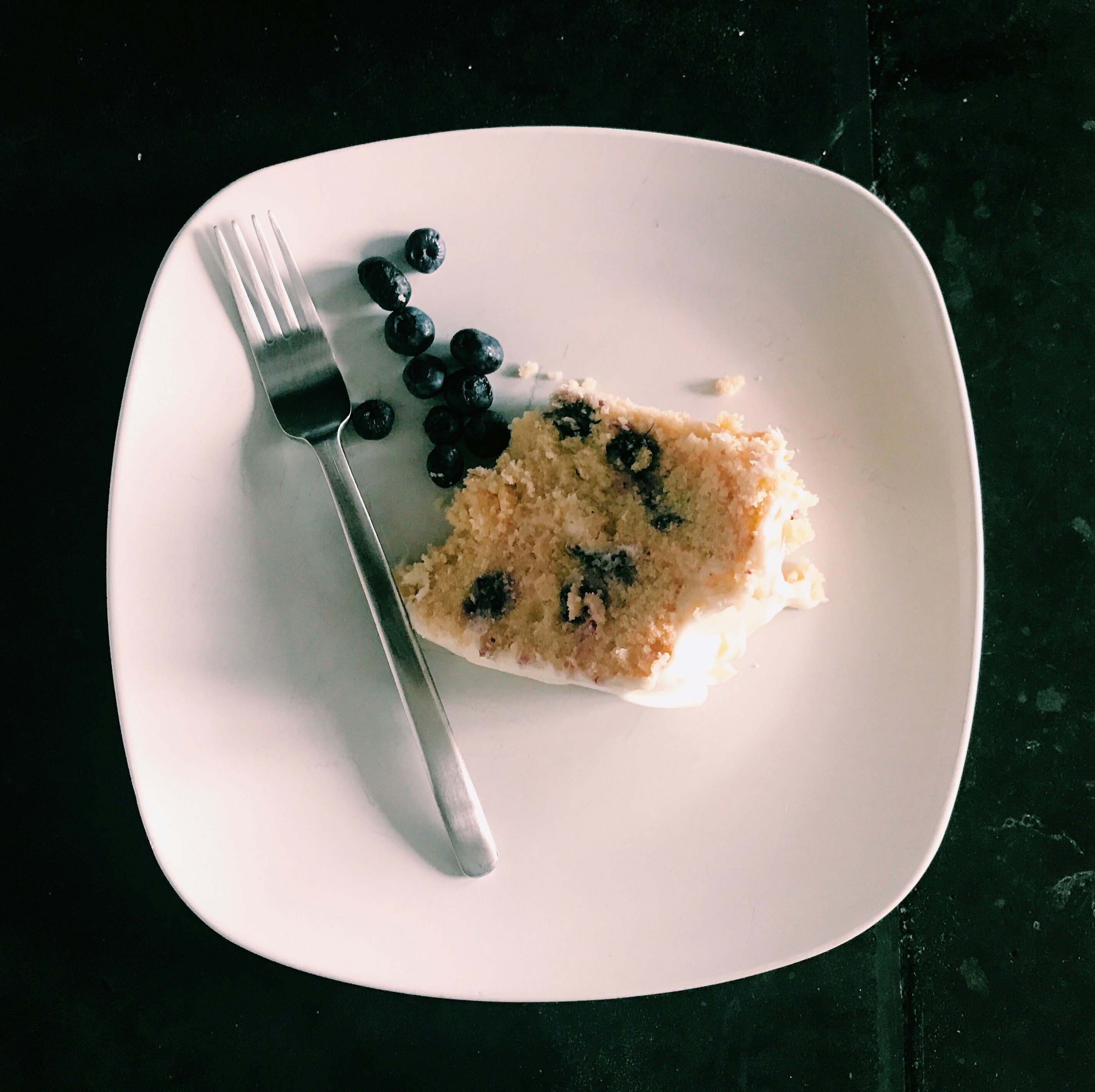 Blueberry Sponge Cake