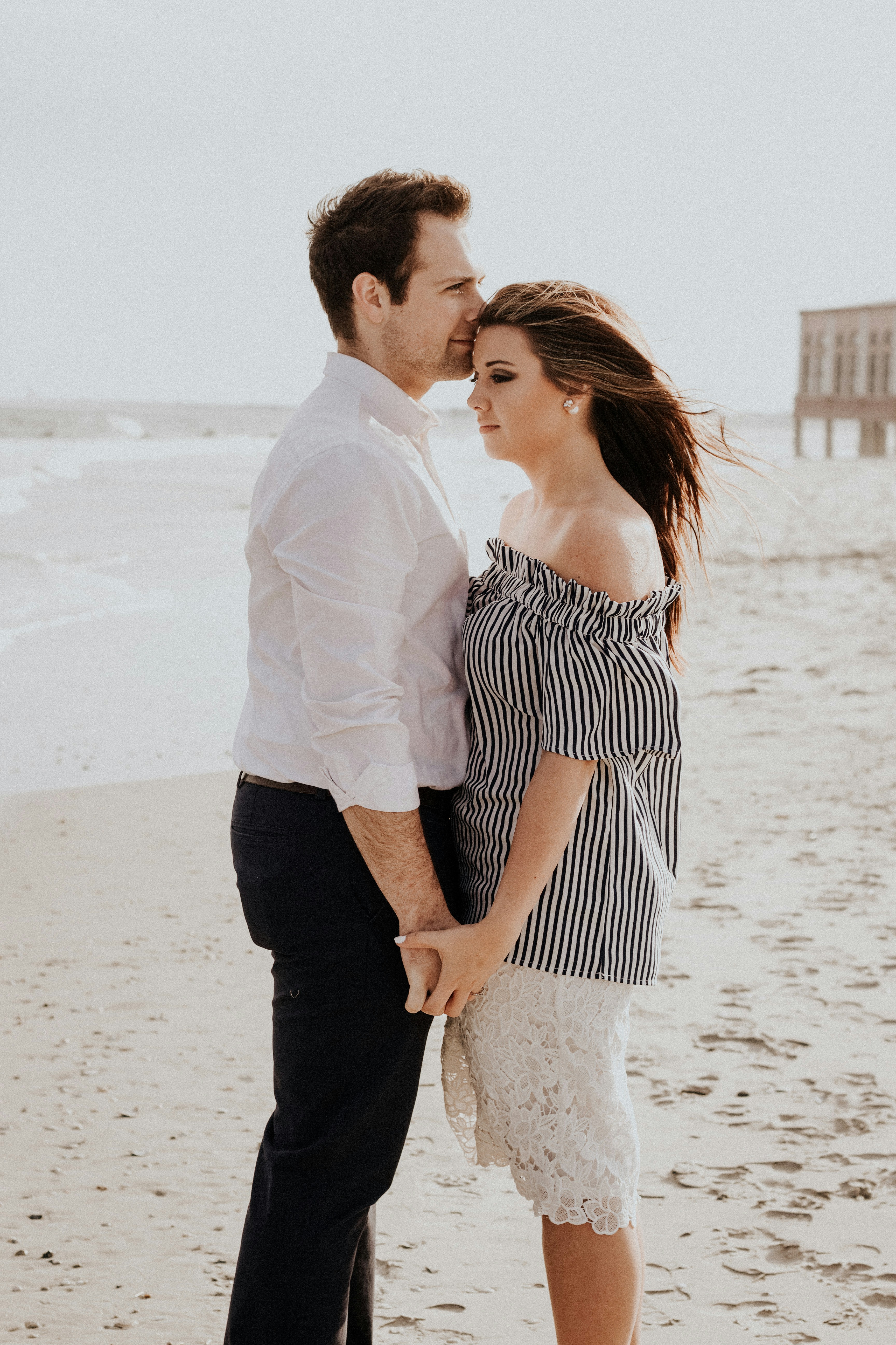 Got to capture beautiful moments of this stunning engaged couple on the sandy beach in Ocean City New Jersey :)