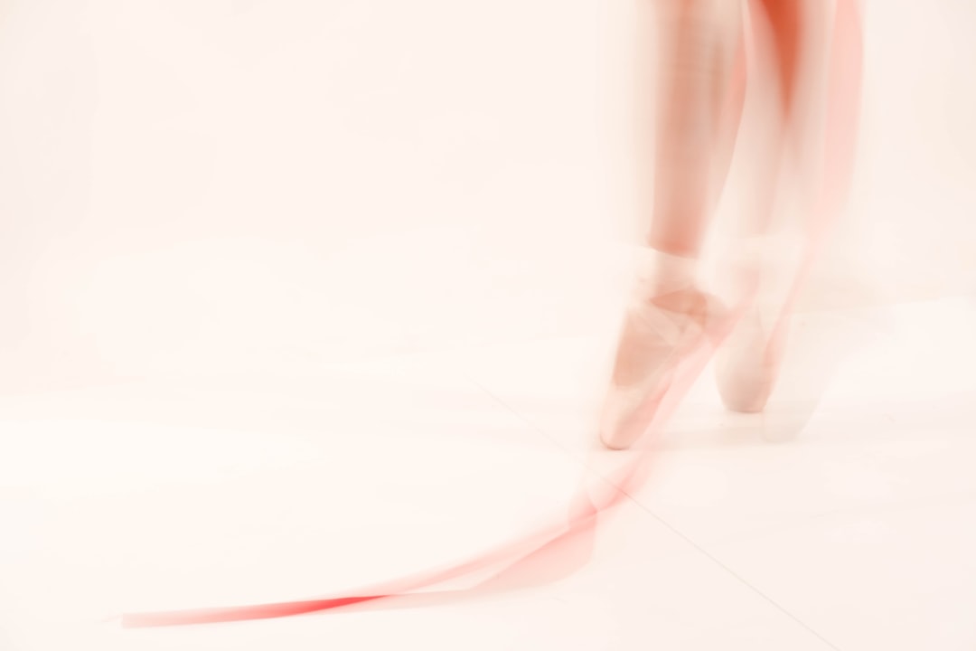 a blurry photo of a woman