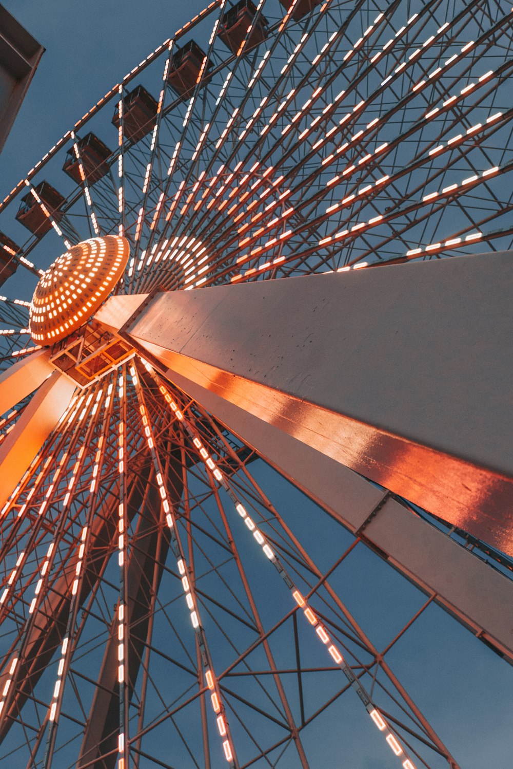 low-angle photography of Ferris wheel