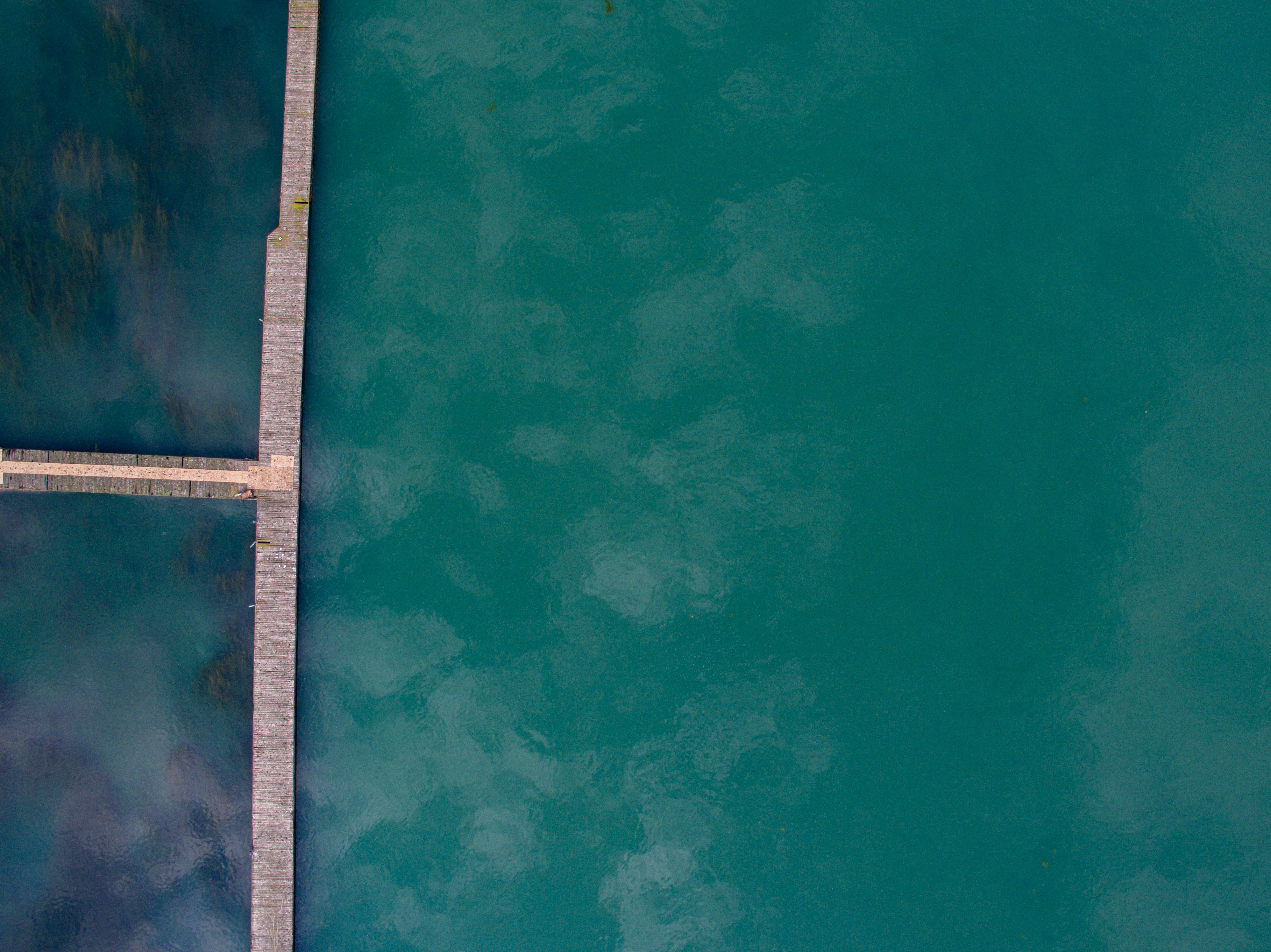 dock on sea