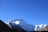 aerial photography of snow covered mountain during day