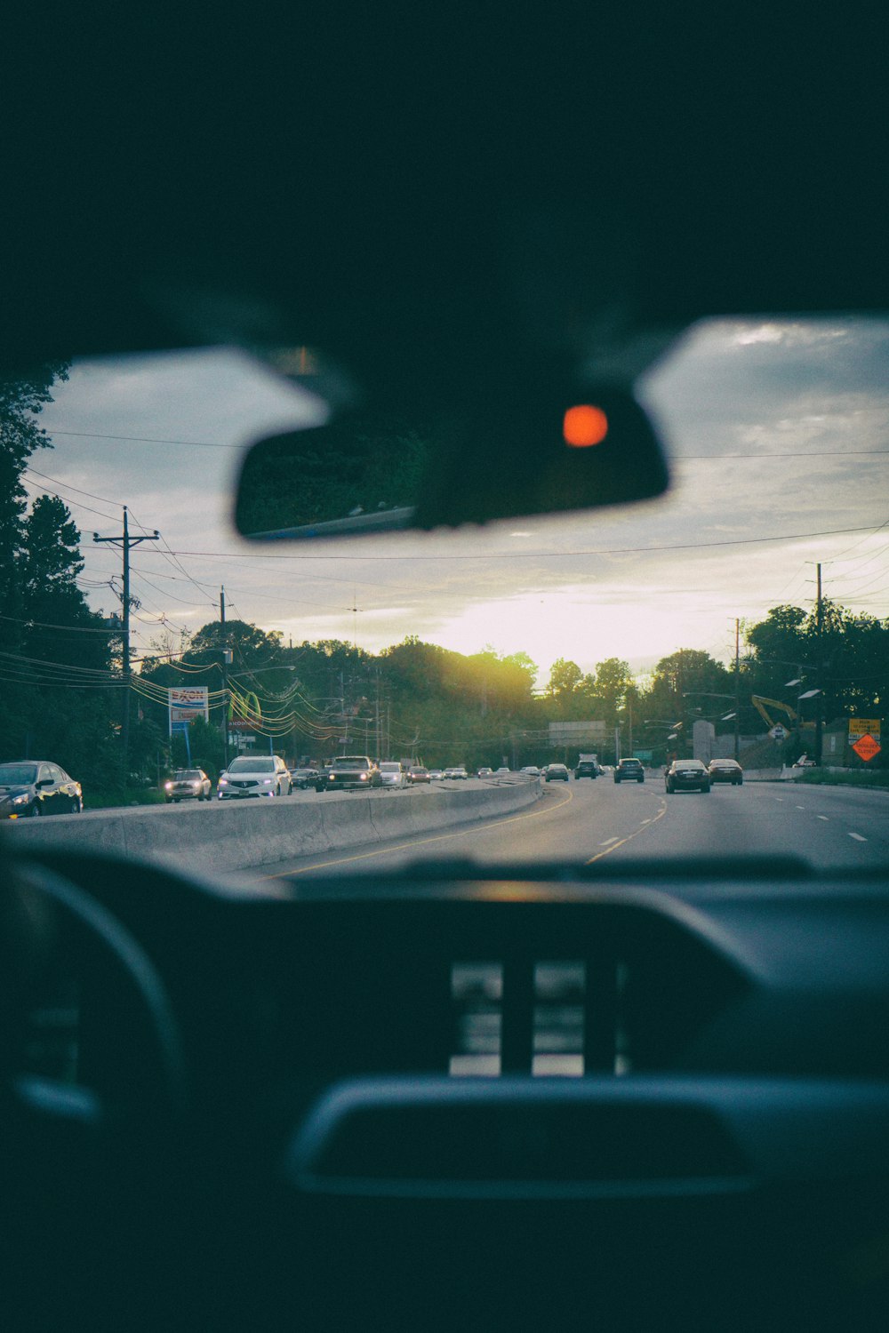 car on gray asphalt