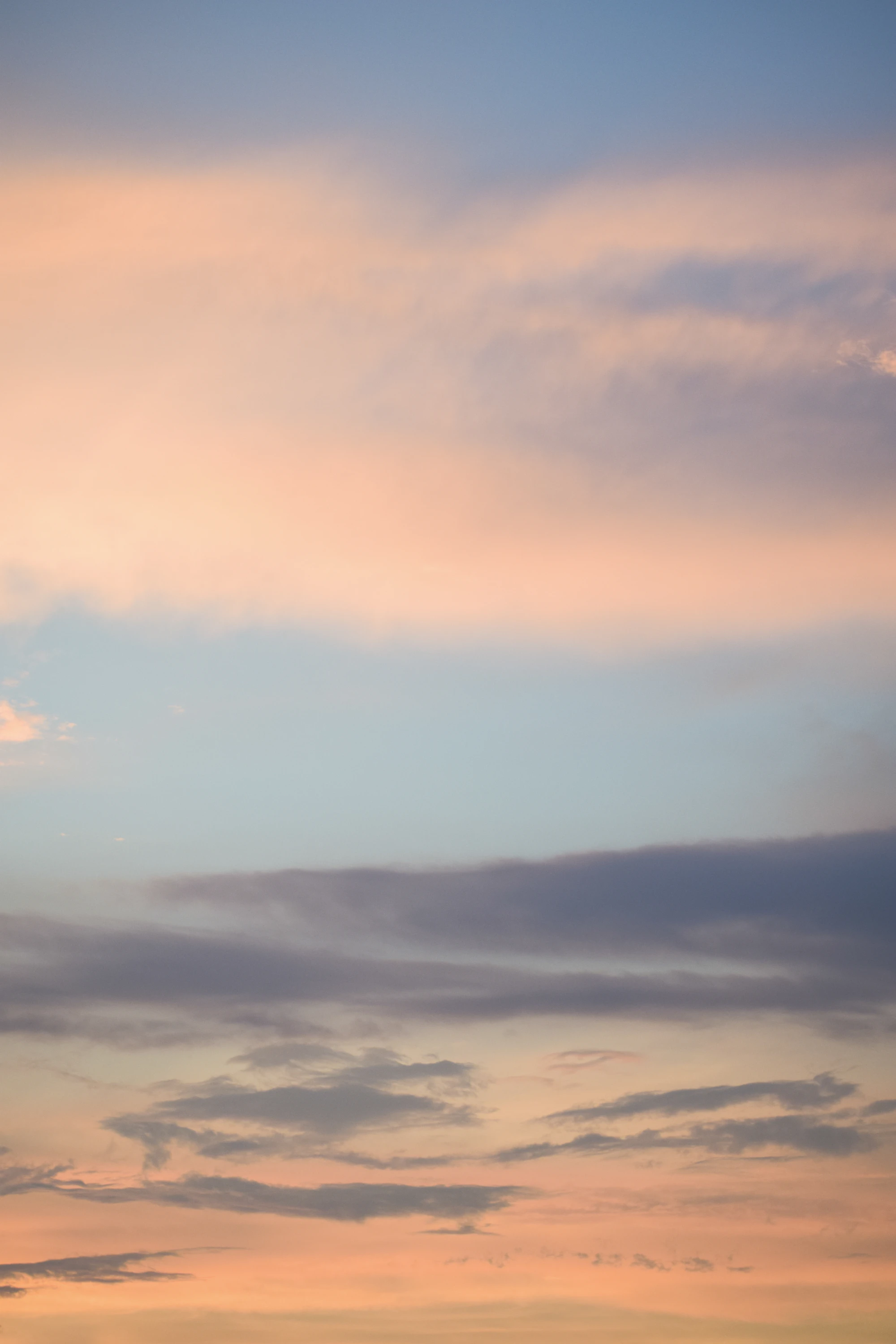 Open dawn sky