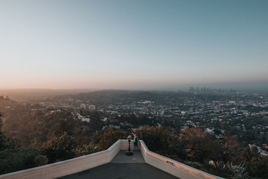 aerial view photography of city in Griffith Park United States