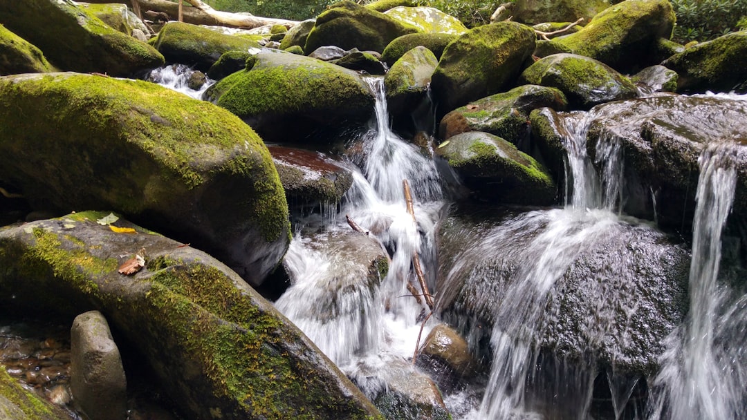 photo of Gatlinburg Waterfall near Great Smoky Mountains National Park