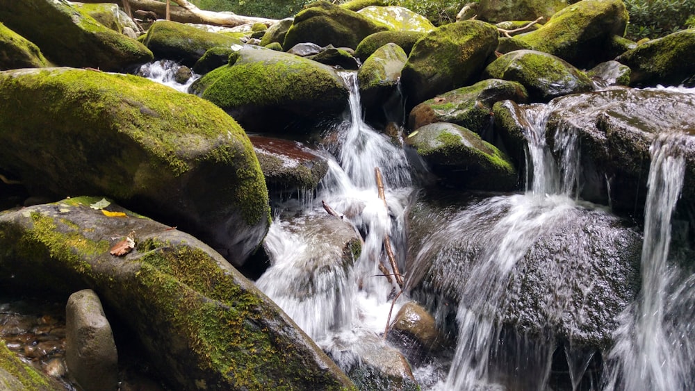 waterfalls