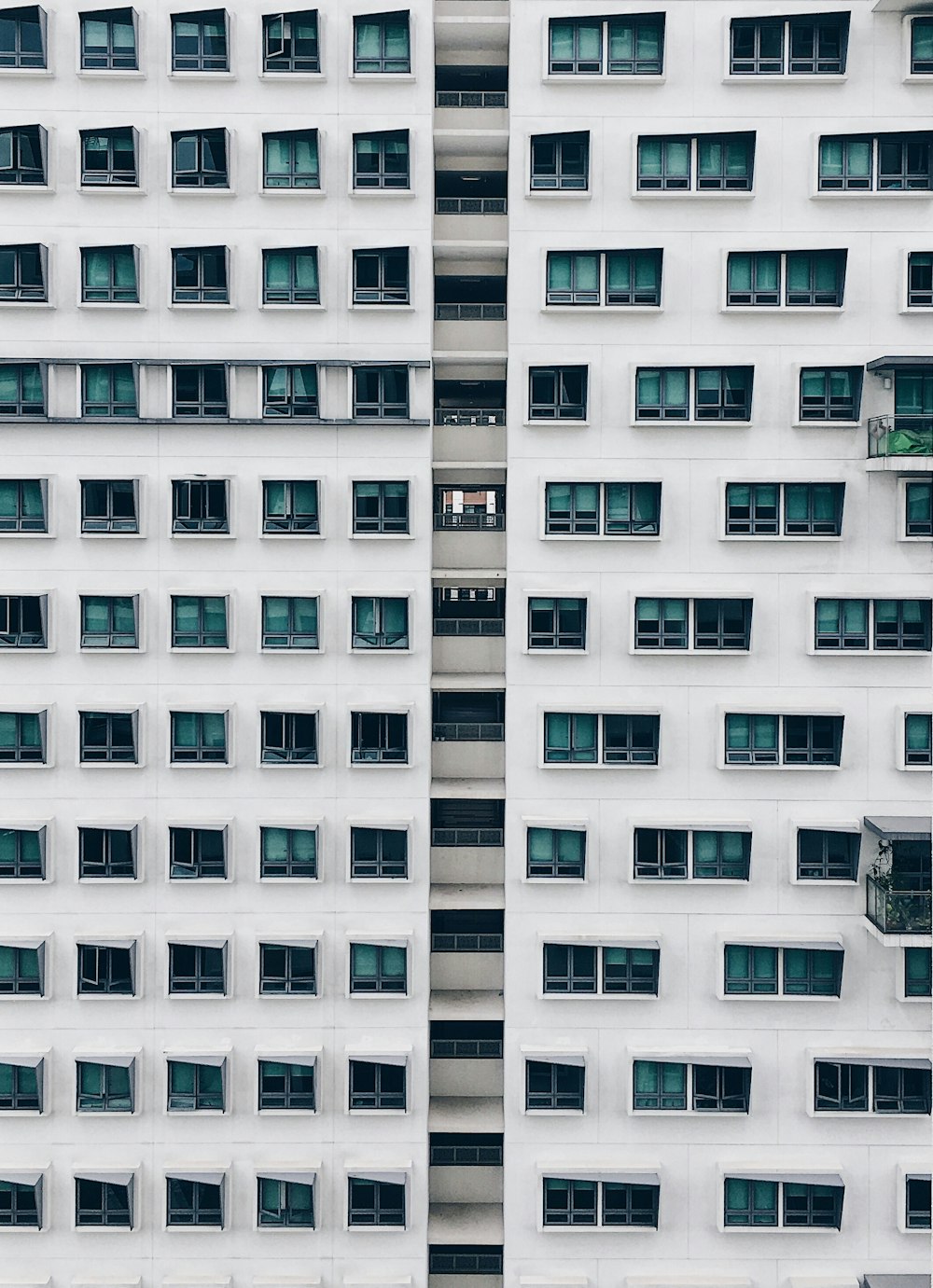 white concrete building