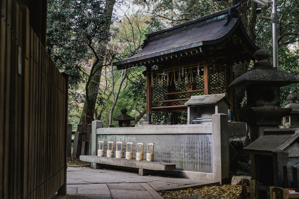 brown pagoda