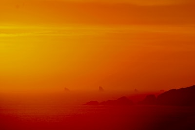 seashore golden hour oregon google meet background