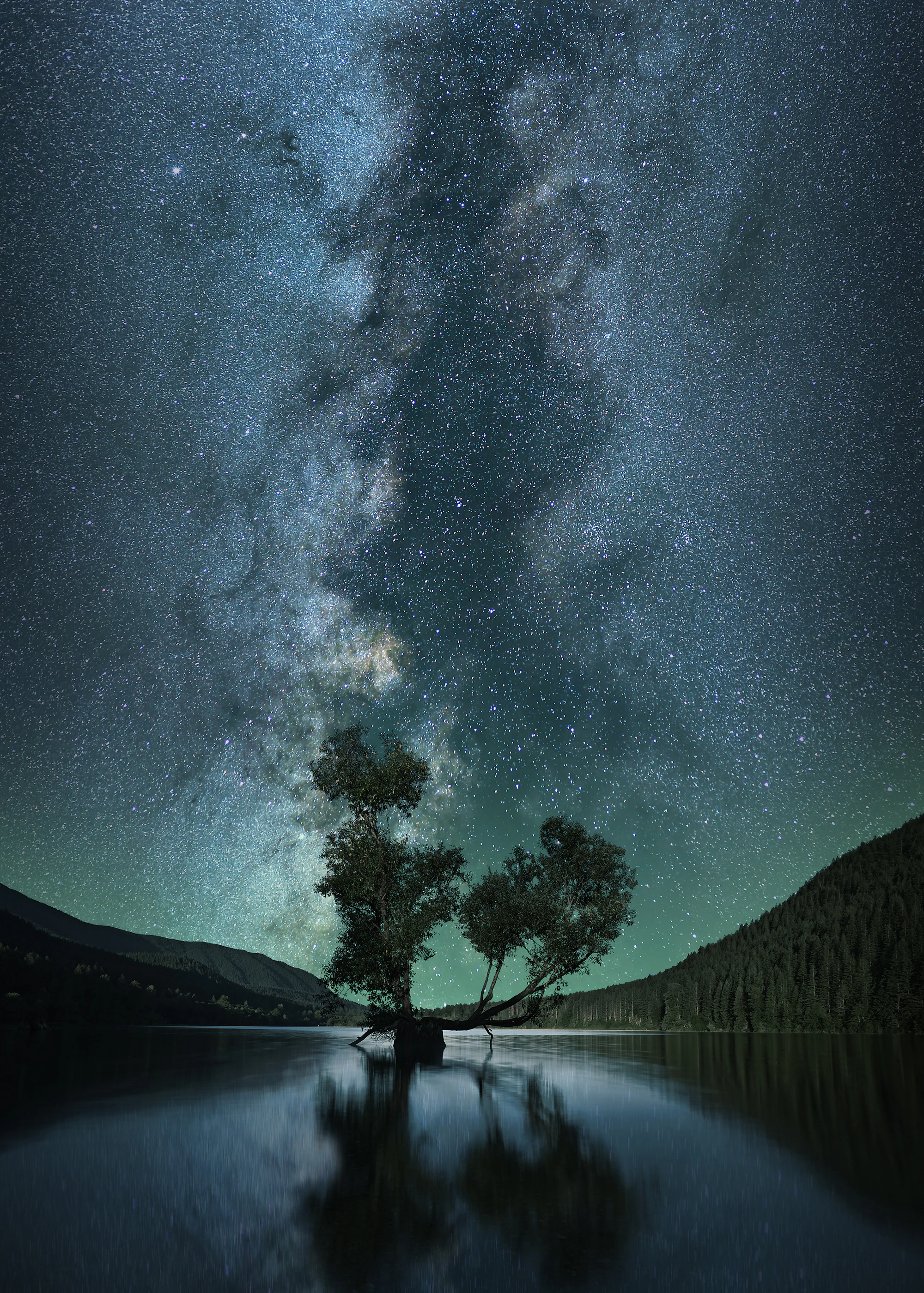 Mystical numbers and cosmic background