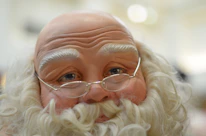 Close-up of a whimsical character from the pasquiworld narrative, smiling gently.