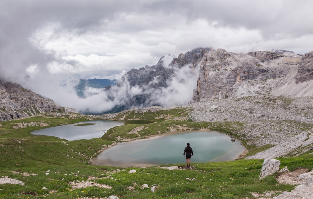 travelers stories about Glacial lake in Tre Cime di Lavaredo, Italy